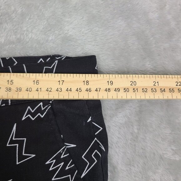 Sovereign Code Mens Shorts XL Beach Biz‎ Black Colorful Lightning Bolt Shorts - Picture 4 of 9